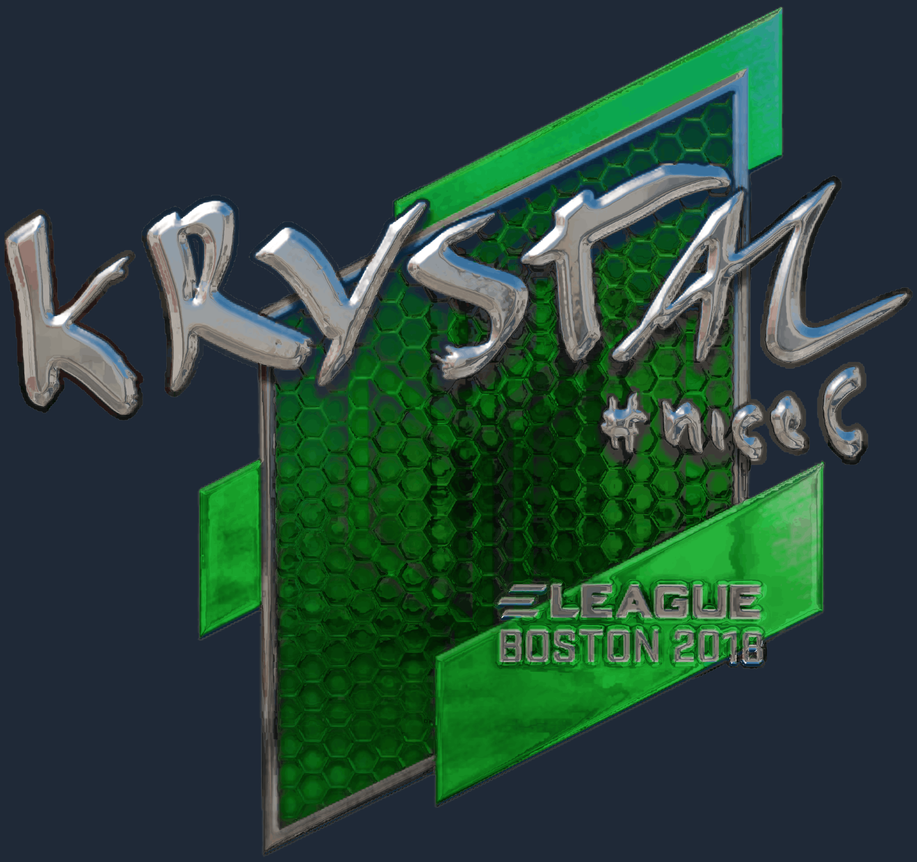 Sticker | kRYSTAL (Foil) | Boston 2018