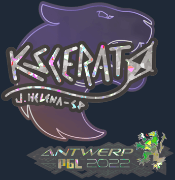 Sticker | KSCERATO (Glitter) | Antwerp 2022