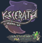 Sticker | KSCERATO (Glitter) | Antwerp 2022
