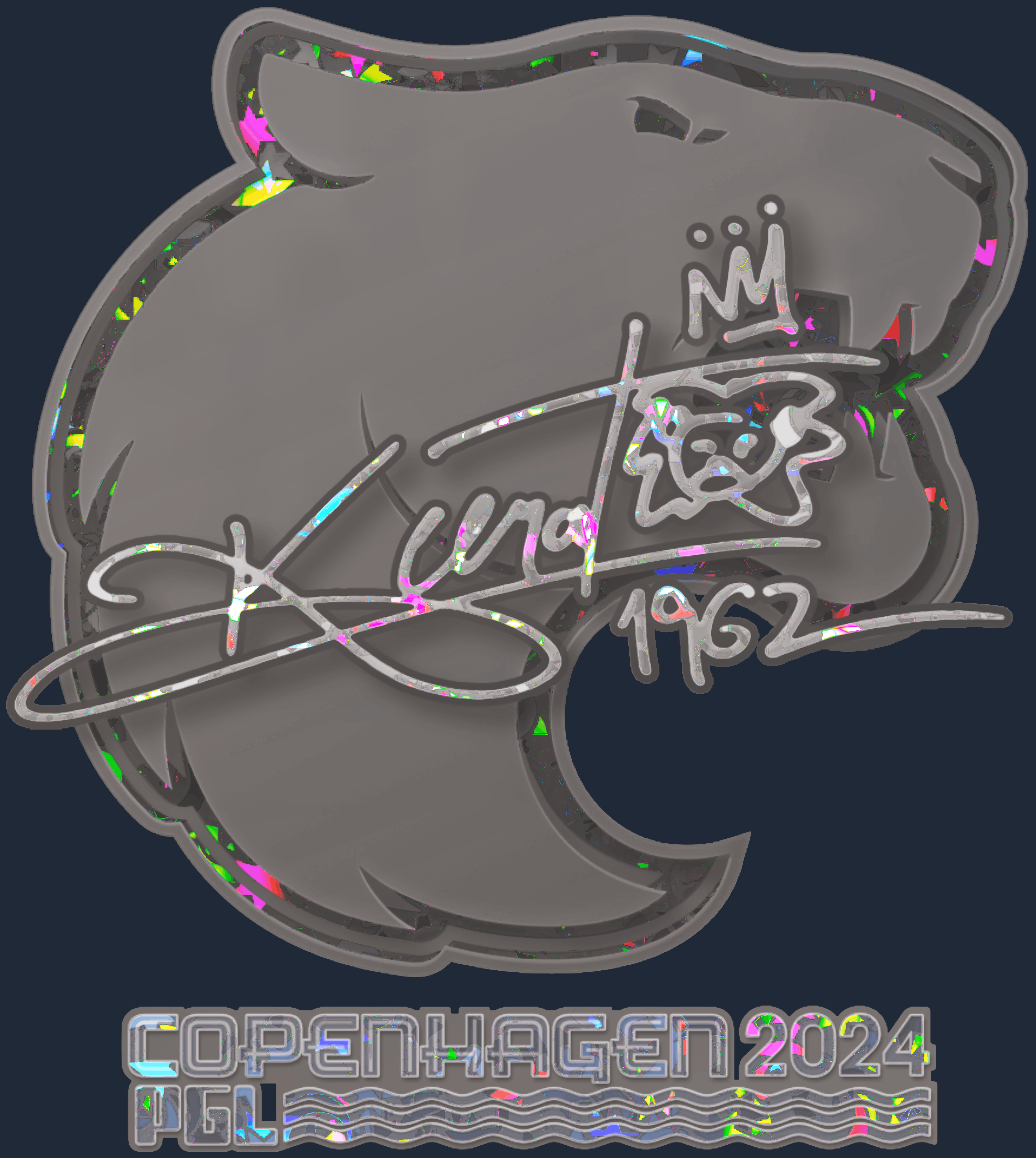 Sticker | KSCERATO (Glitter) | Copenhagen 2024