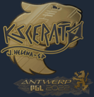Sticker | KSCERATO (Gold) | Antwerp 2022 image