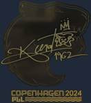 Sticker | KSCERATO (Gold) | Copenhagen 2024