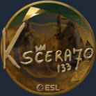 Sticker | KSCERATO (Gold) | Katowice 2019 image