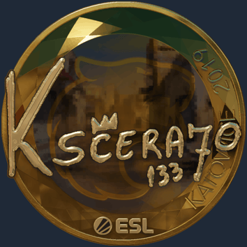 Sticker | KSCERATO (dorada) | Katowice 2019