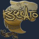 Sticker | KSCERATO (Gold) | Paris 2023 image