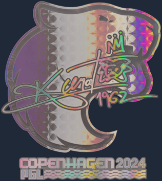 Sticker | KSCERATO (holográfica) | Copenhague 2024