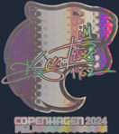 Sticker | KSCERATO (Holo) | Copenhagen 2024