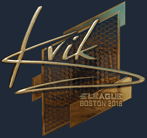 Sticker | Kvik (Gold) | Boston 2018 image