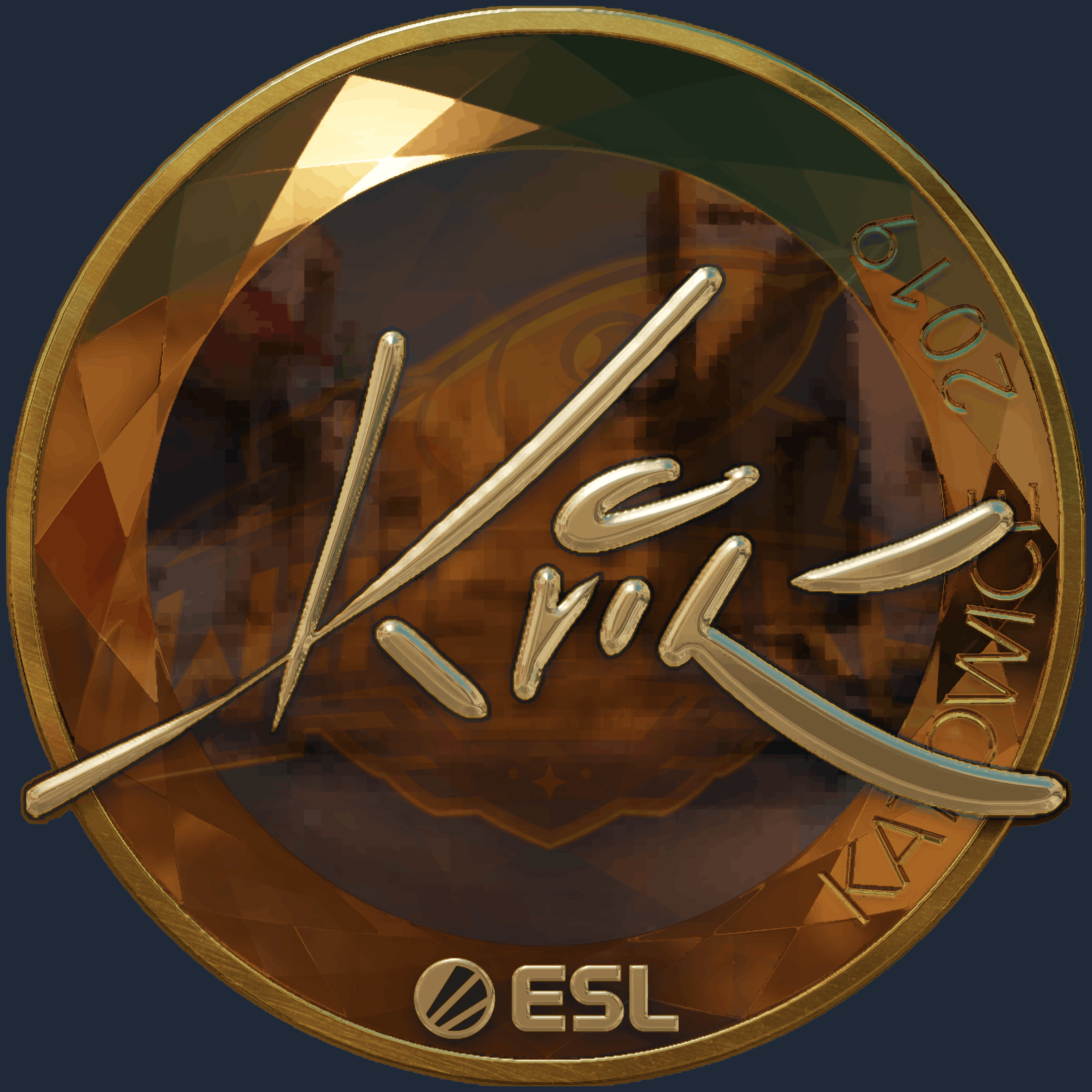 Sticker | Kvik (Gold) | Katowice 2019