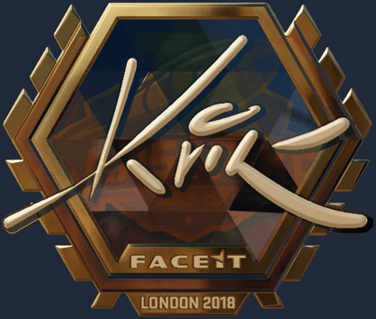 Sticker | Kvik (Gold) | London 2018