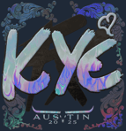 Sticker | kye (Holo) | Austin 2025