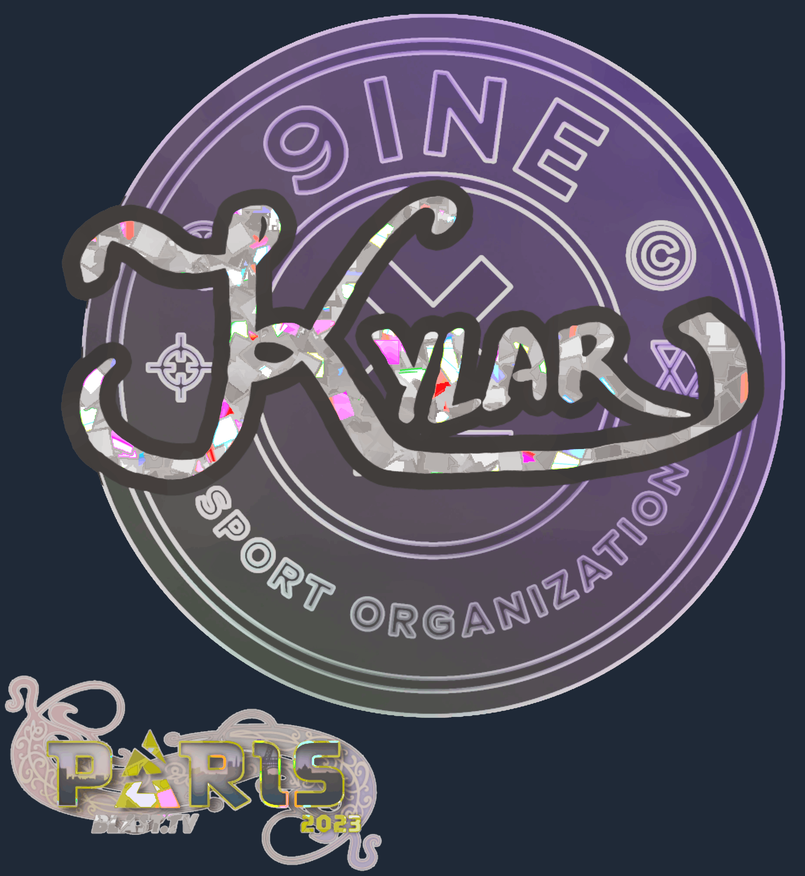 Sticker | Kylar (Glitter) | Paris 2023