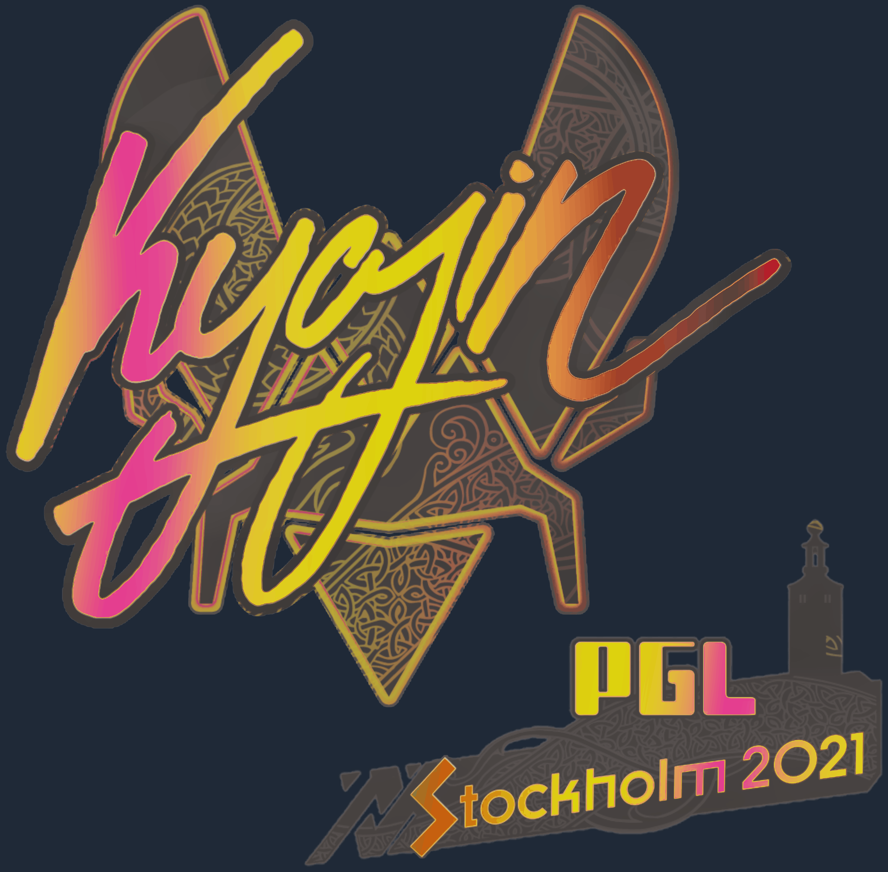 Sticker | Kyojin (Holo) | Stockholm 2021