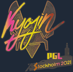 Sticker | Kyojin (Holo) | Stockholm 2021