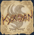 Sticker | kyxsan | Austin 2025