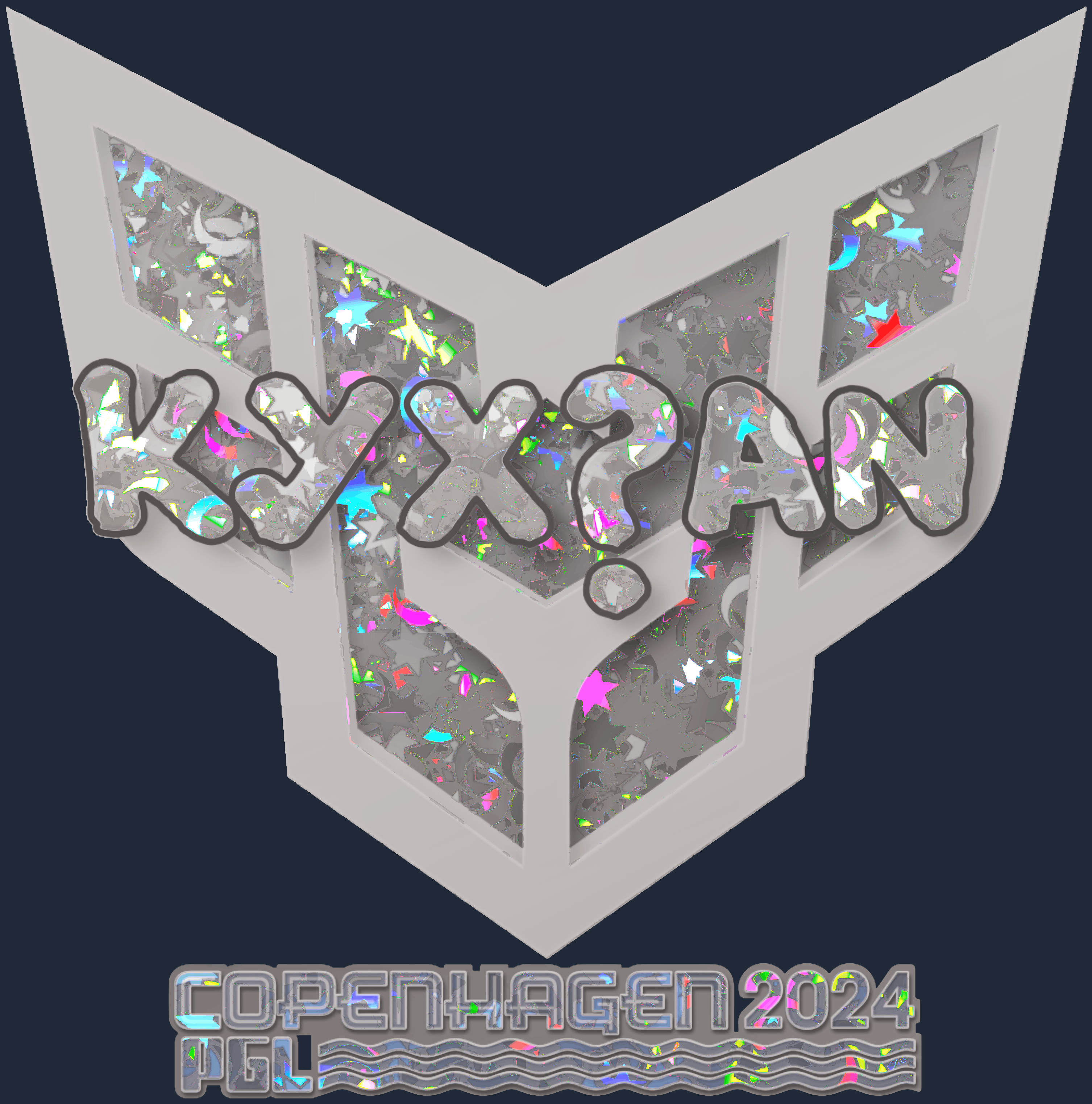 Sticker | kyxsan (Glitter) | Copenhagen 2024