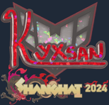 Sticker | kyxsan (Glitter) | Shanghai 2024