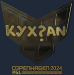 Sticker | kyxsan (Gold) | Copenhagen 2024