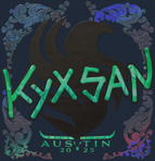 Sticker | kyxsan (Holo) | Austin 2025