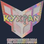 Sticker | kyxsan (Holo) | Copenhagen 2024