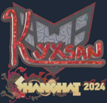 Sticker | kyxsan (Holo) | Shanghai 2024