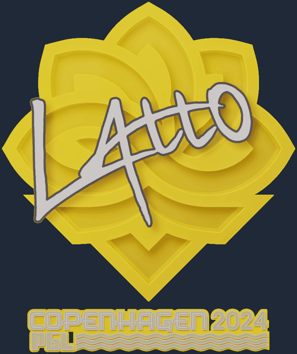 Sticker | latto | Copenhagen 2024
