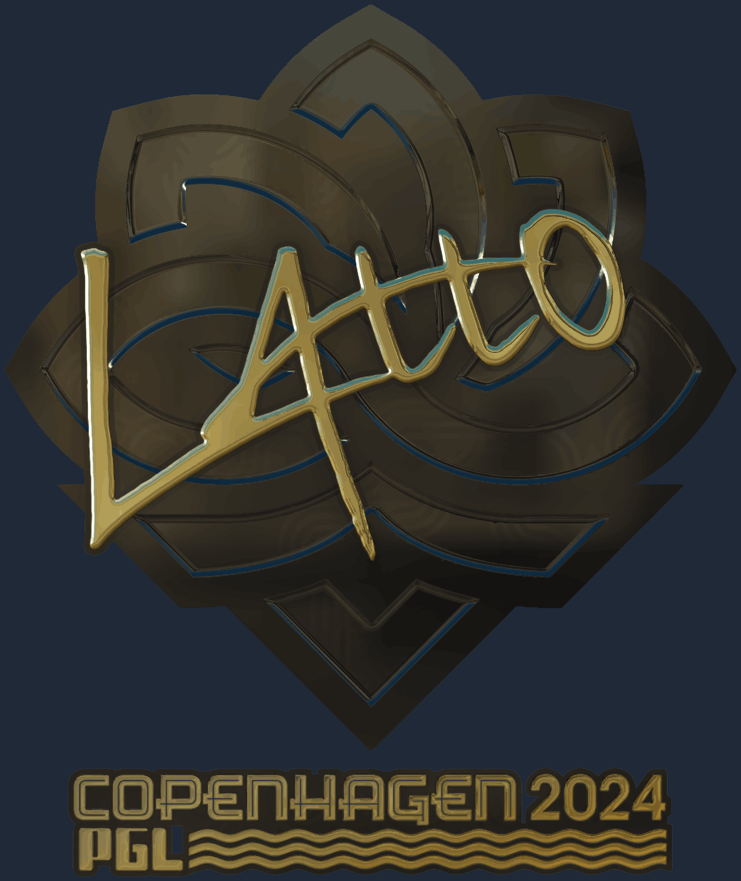 Sticker | latto (Gold) | Copenhagen 2024