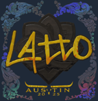 Sticker | latto (Holo) | Austin 2025