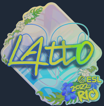 Sticker | latto (holográfica) | Río 2022