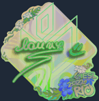 Sticker | lauNX (Holo) | Rio 2022