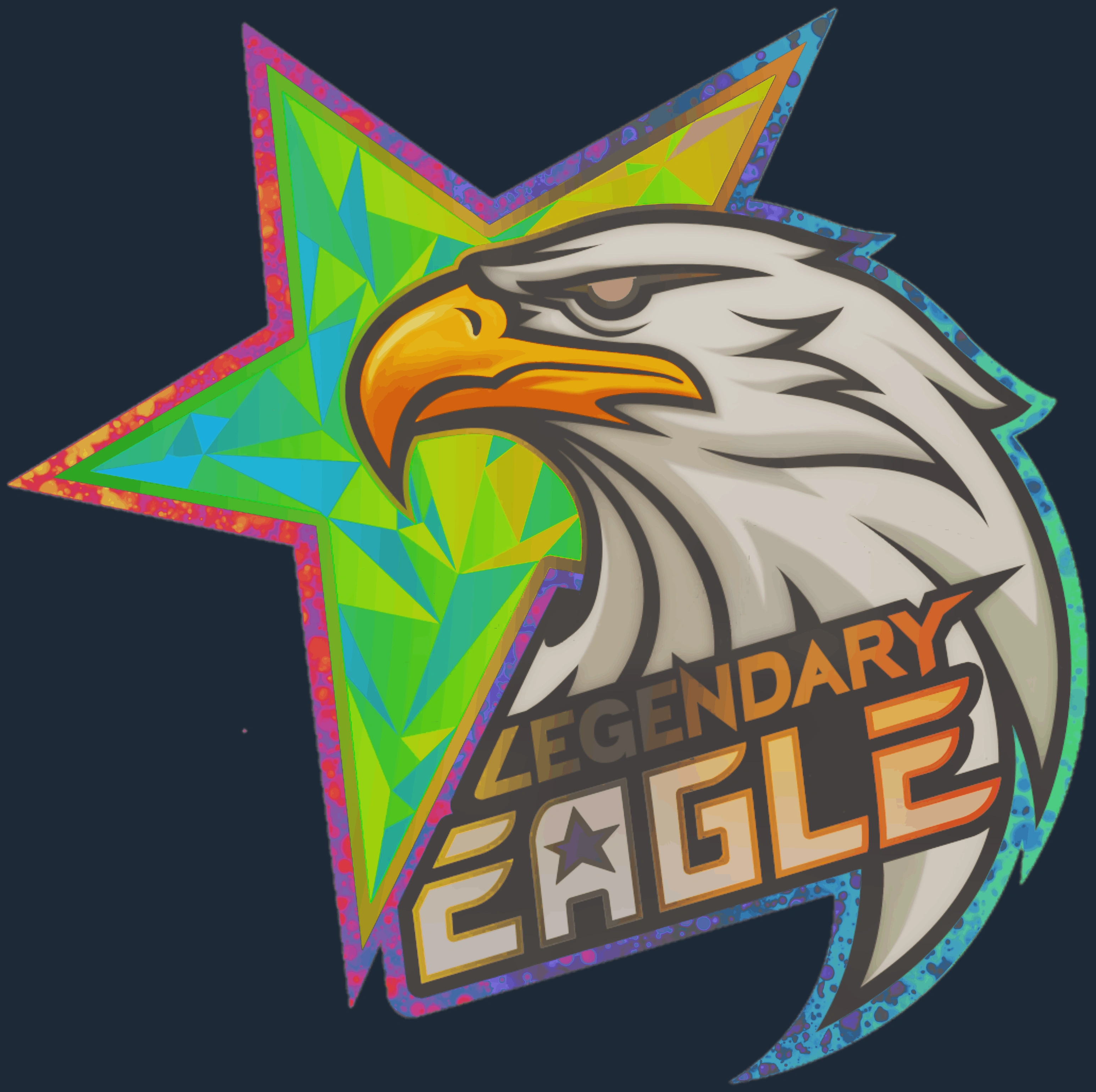 Sticker Legendary Sticker | 전설의 독수리(홀로그램)