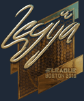 Sticker | LEGIJA (Gold) | Boston 2018