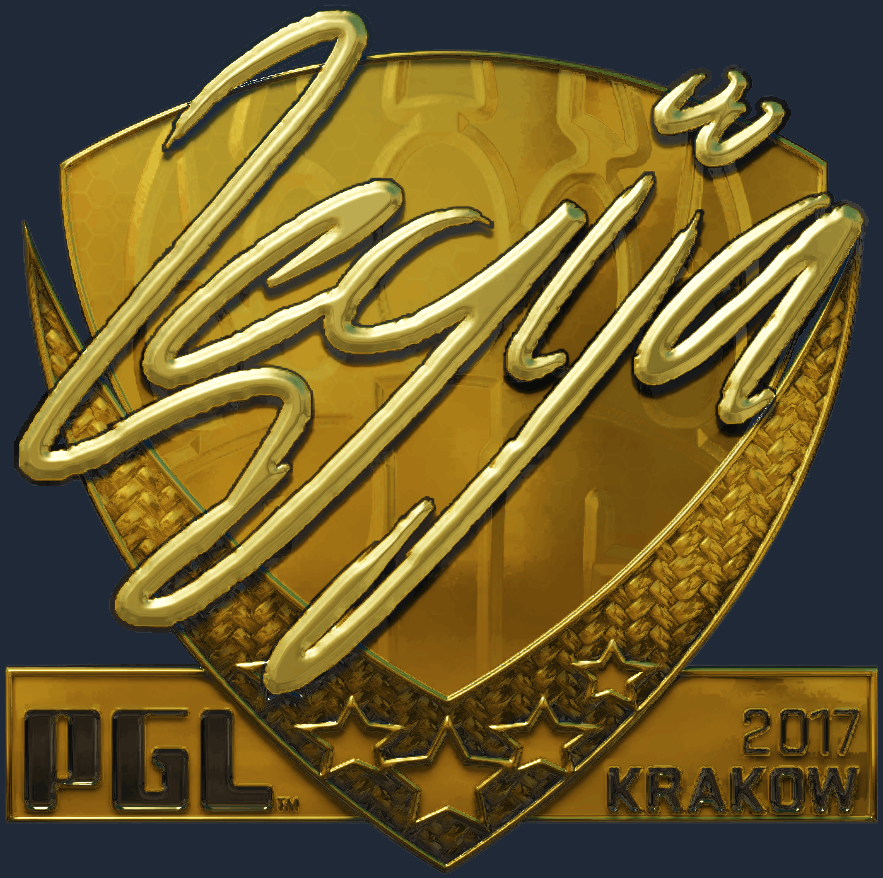 Sticker | LEGIJA (Gold) | Krakow 2017