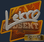 Sticker | Lekr0 (Foil) | Atlanta 2017
