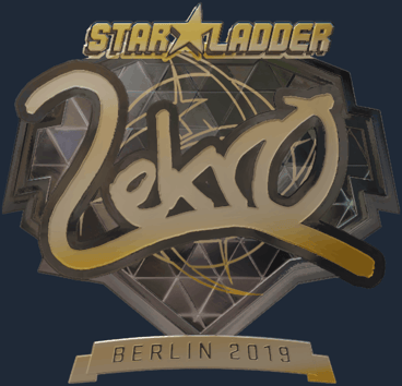Sticker | Lekr0 (dorada) | Berlín 2019