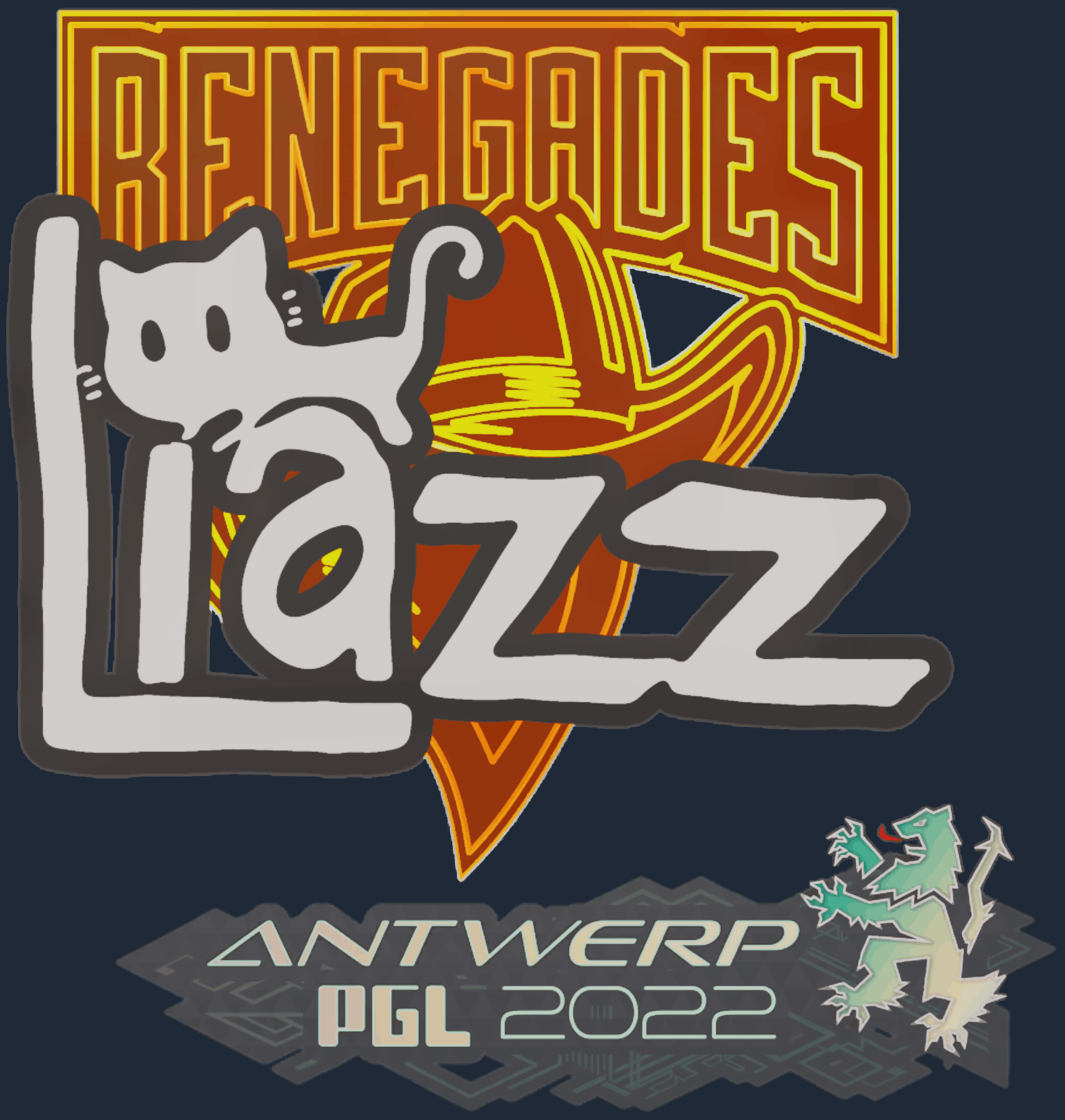 Sticker | Liazz | Antwerp 2022