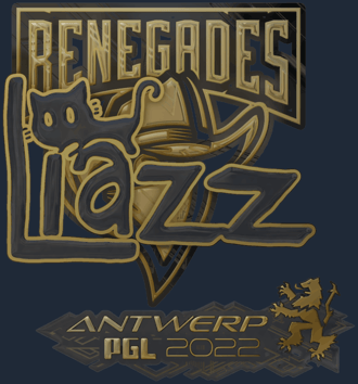 Sticker | Liazz (Gold) | Antwerp 2022
