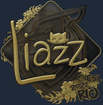 Sticker | Liazz (dorada) | Río 2022