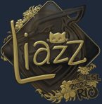 Sticker | Liazz (Gold) | Rio 2022