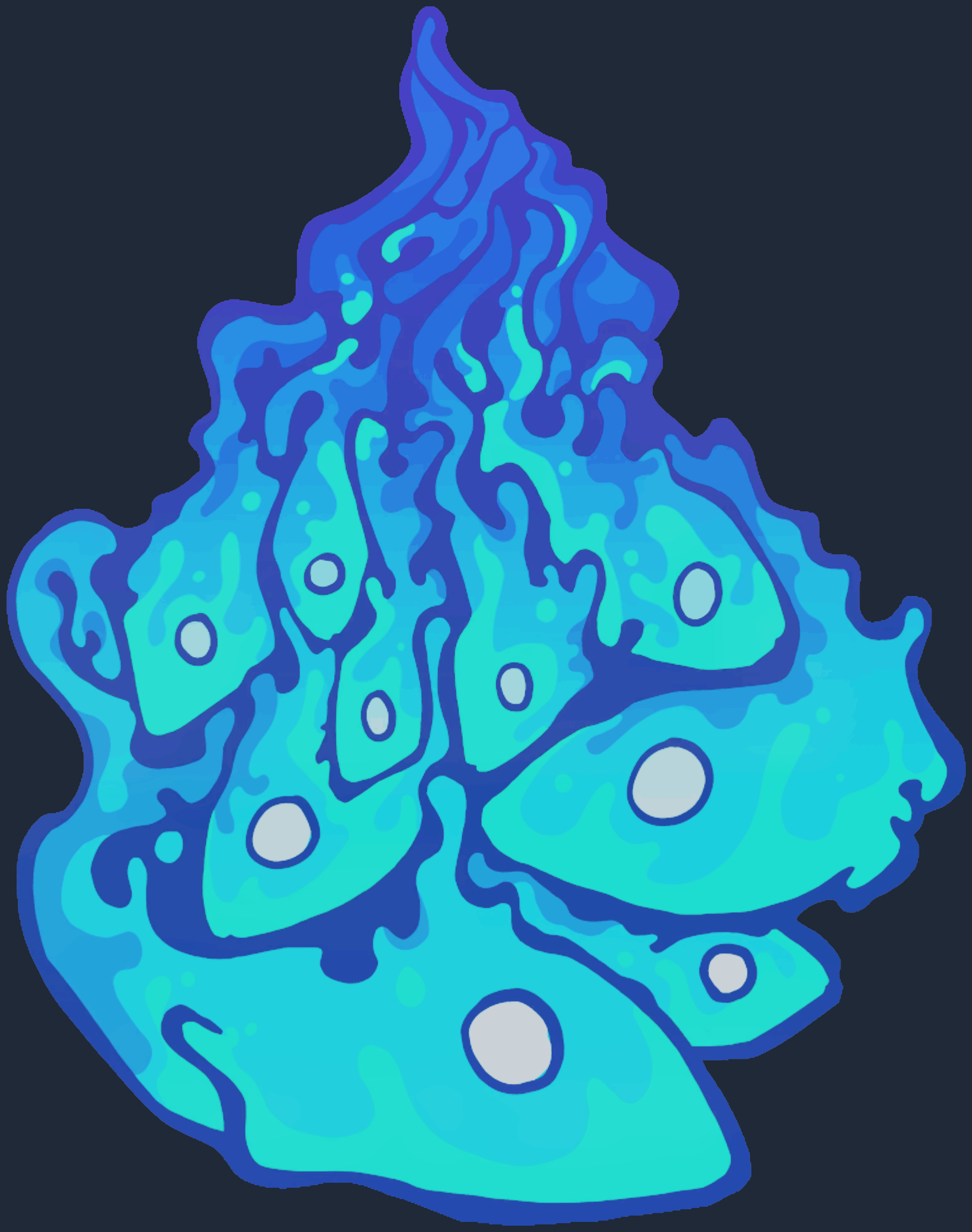 Sticker | Liquid Fire