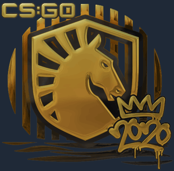 Sticker | Liquid (dorada) | CRM 2020