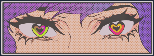 Sticker | Loving Eyes (ホログラム)
