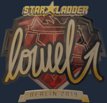 Sticker | loWel (Gold) | Berlin 2019