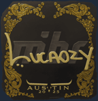 Sticker | Lucaozy (Gold) | Austin 2025