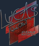 Sticker | LUCAS1 (Foil) | Boston 2018