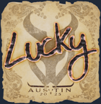 Sticker | Lucky | Austin 2025