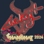 Sticker | Lucky (Glitter) | Shanghai 2024