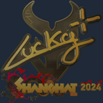 Sticker | Lucky (Gold) | Shanghai 2024