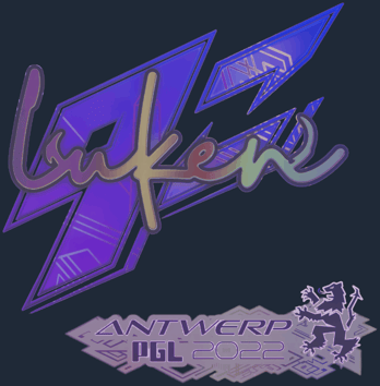 Sticker | luken (Holo) | Antwerp 2022