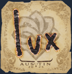 Sticker | lux | Austin 2025